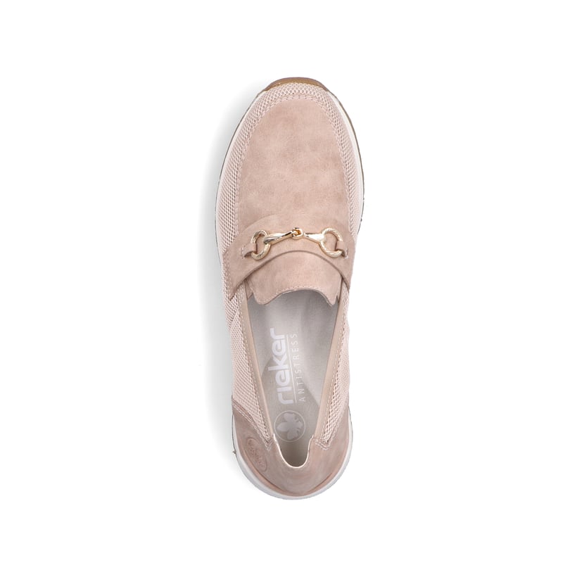 Rieker Artikelnummer 58955-31 Rieker Damen Loafer zartrosa Neueste Stile