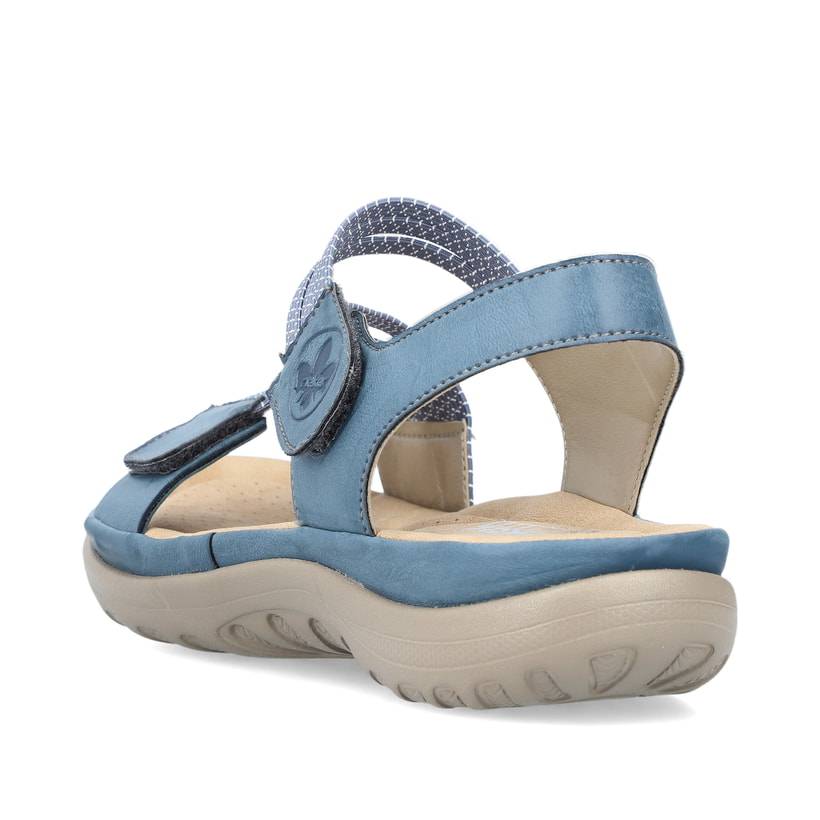 Rieker Artikelnummer 64870-14 Rieker Damen Riemchensandalen himmelblau Zeitbegrenzte Promotion