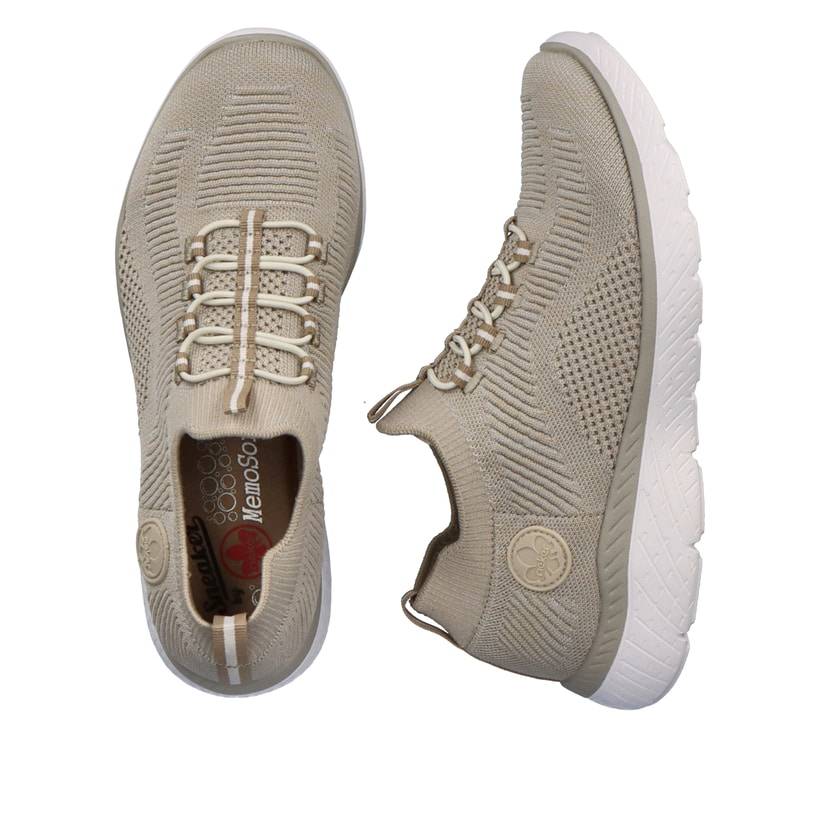 Rieker Artikelnummer M5074-64 Rieker Damen Slipper hellbeige Bis zu 65% Rabatt