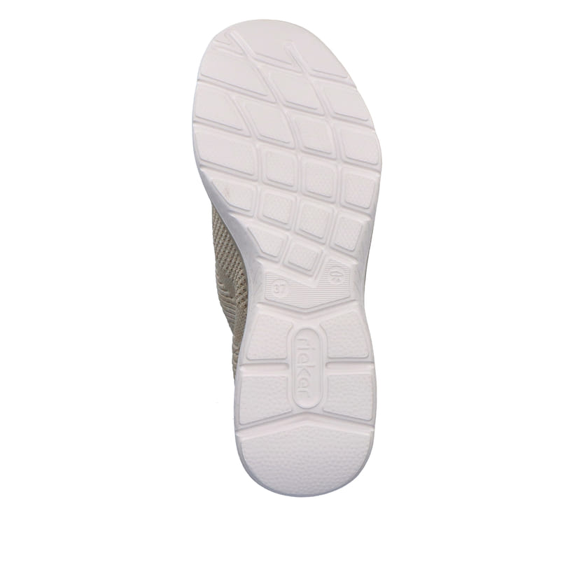 Rieker Artikelnummer M5074-64 Rieker Damen Slipper hellbeige Bis zu 65% Rabatt