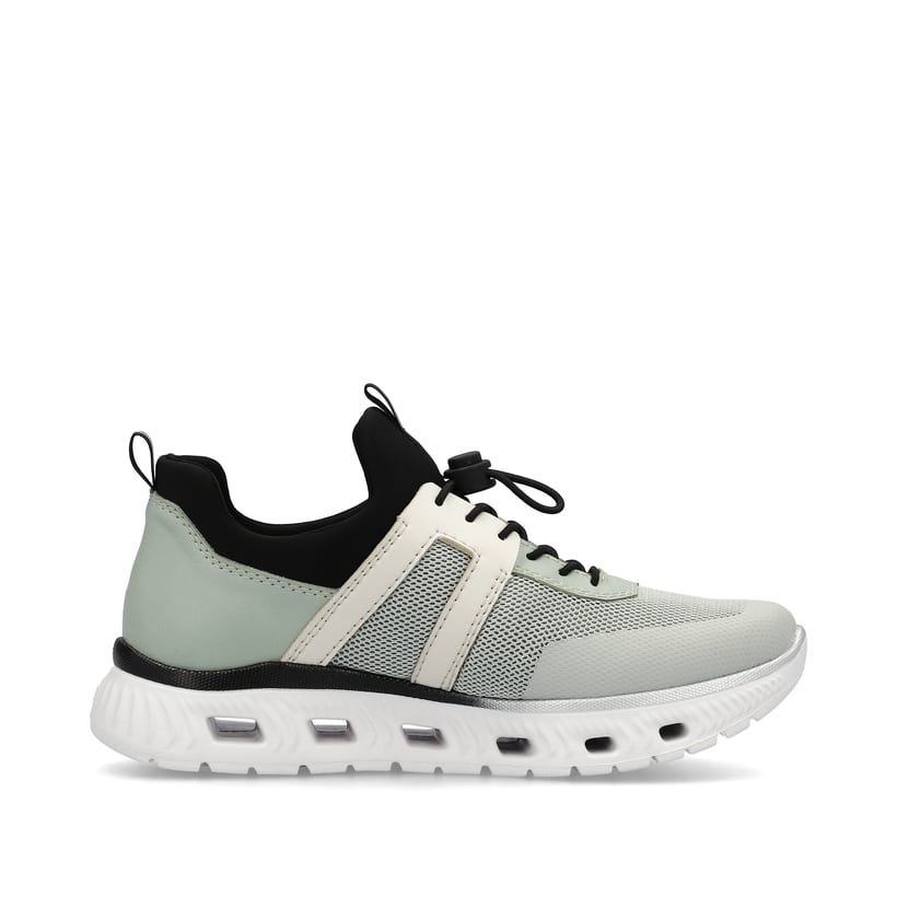 Rieker Artikelnummer M6061-52 Rieker Damen Slipper mintgrün Sonderangebot der Fabrik