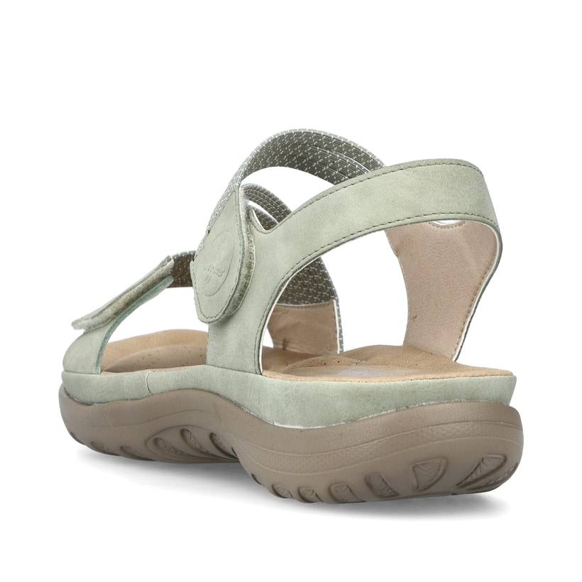 Rieker Artikelnummer 64870-52 Rieker Damen Riemchensandalen mintgrün Vierteljährliche Förderung