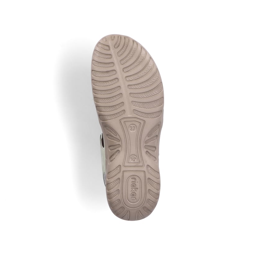 Rieker Artikelnummer 64870-52 Rieker Damen Riemchensandalen mintgrün Vierteljährliche Förderung