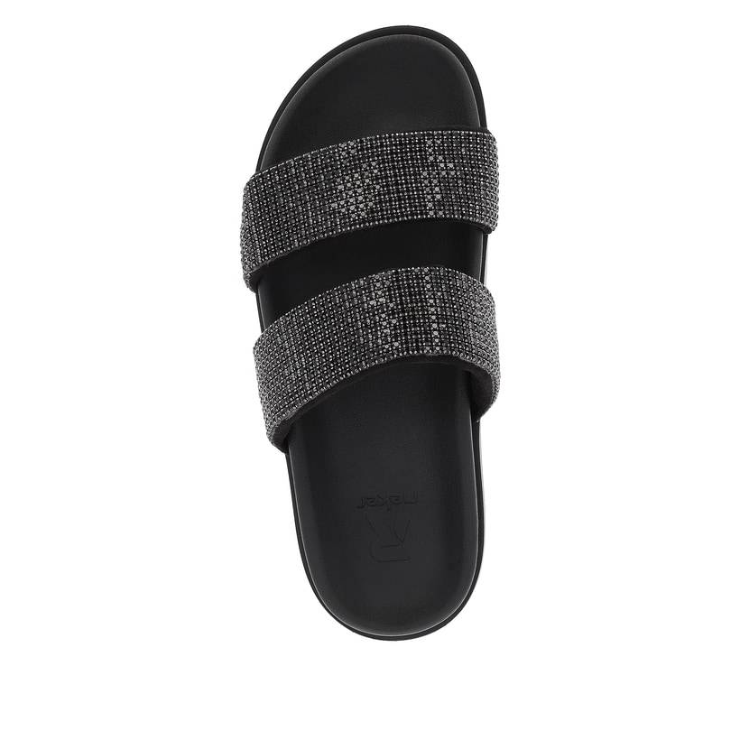 Rieker Artikelnummer W1451-00 Rieker Damen Pantoletten night black Bis zu 55% Rabatt