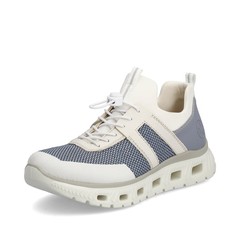 Rieker Artikelnummer M6061-90 Rieker Damen Slipper schwanenweiss 50% Rabatt mit kostenlosem Versand