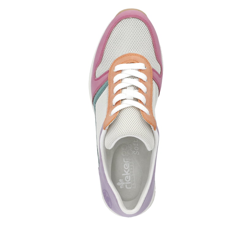 Rieker Artikelnummer N9303-90 Rieker Damen Sneaker Low beige-mehrfarbig Kostenloser Versand international