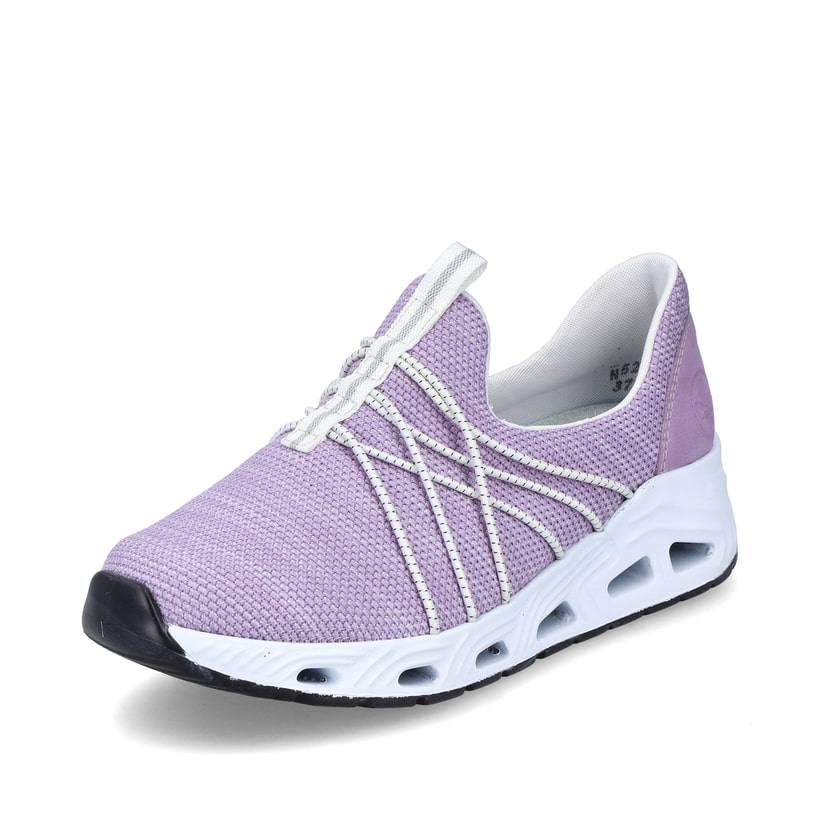 Rieker Artikelnummer N5253-30 Rieker Damen Slipper fliederfaben zollfrei