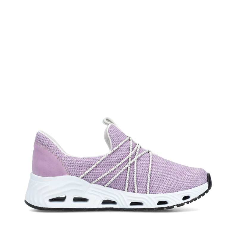 Rieker Artikelnummer N5253-30 Rieker Damen Slipper fliederfaben zollfrei