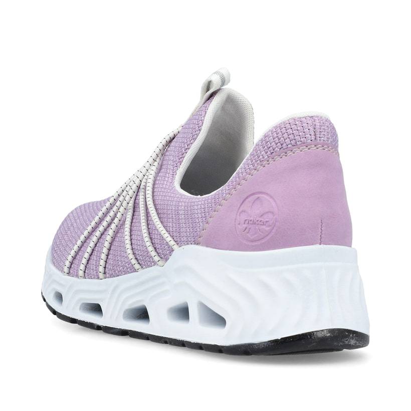 Rieker Artikelnummer N5253-30 Rieker Damen Slipper fliederfaben zollfrei