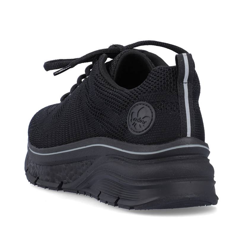 Rieker Artikelnummer 48022-00 Rieker Damen Sneaker Low tiefschwarz Online Shopping