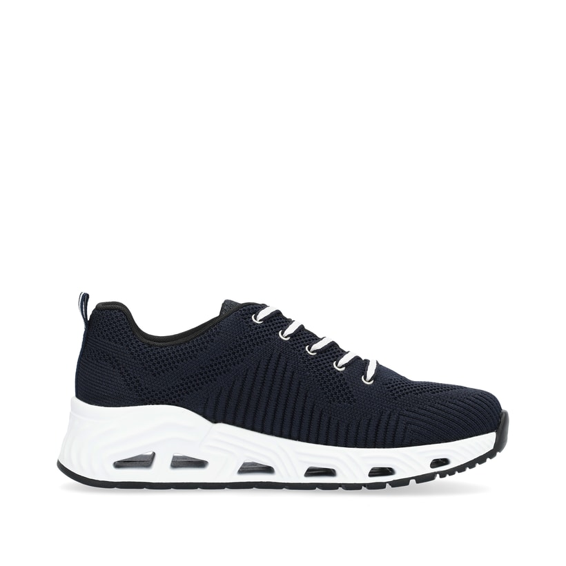 Rieker Artikelnummer N5222-14 Rieker Damen Sneaker Low stahlblau Saisonschlussverkauf