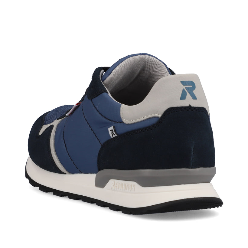 Rieker Artikelnummer U0300-14 Rieker Herren Sneaker Low ocean blue Weihnachtsangebot