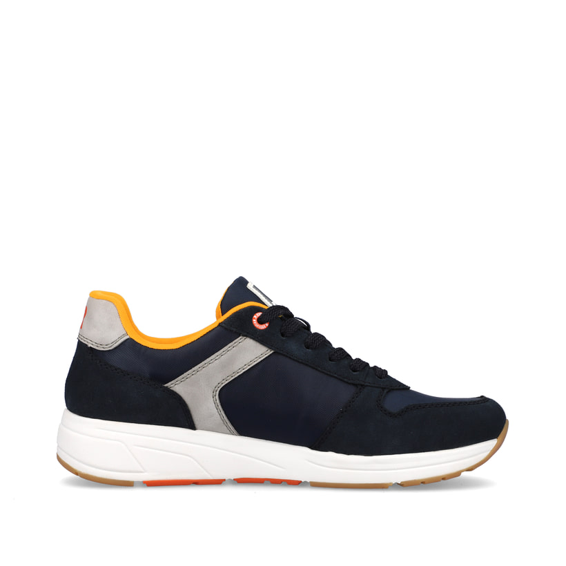 Rieker Artikelnummer 07002-14 Rieker Herren Sneaker Low navy-blue steel-grey Heißer Verkauf