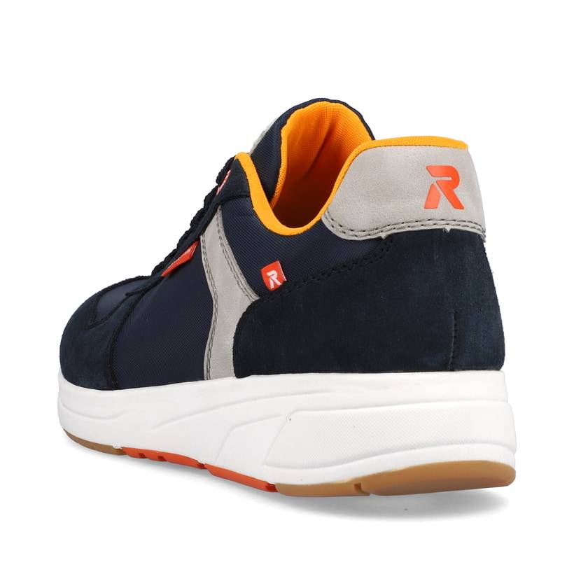 Rieker Artikelnummer 07002-14 Rieker Herren Sneaker Low navy-blue steel-grey Heißer Verkauf
