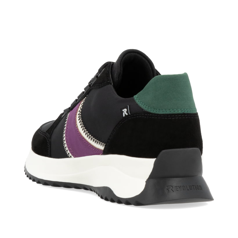 Rieker Artikelnummer W1305-00 Rieker Damen Sneaker Low asphaltschwarz Zeitlich begrenztes Angebot