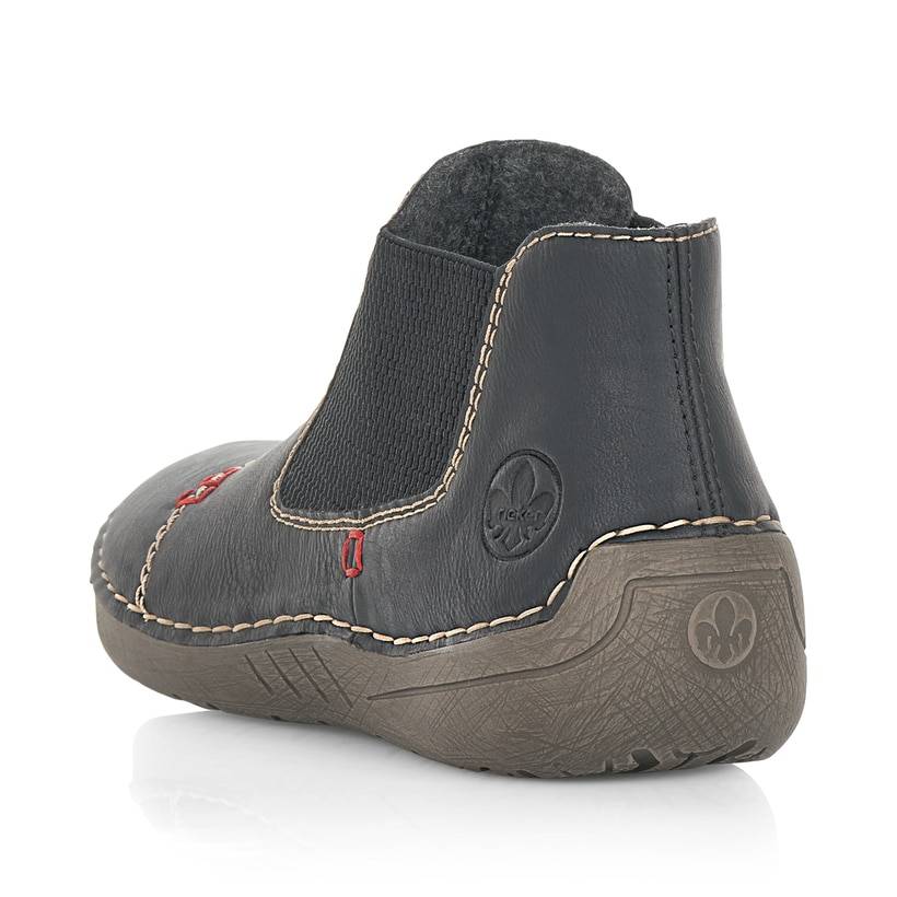 Rieker Artikelnummer 52590-01 Rieker Damen Chelsea Boots graphitschwarz Große Rabatte
