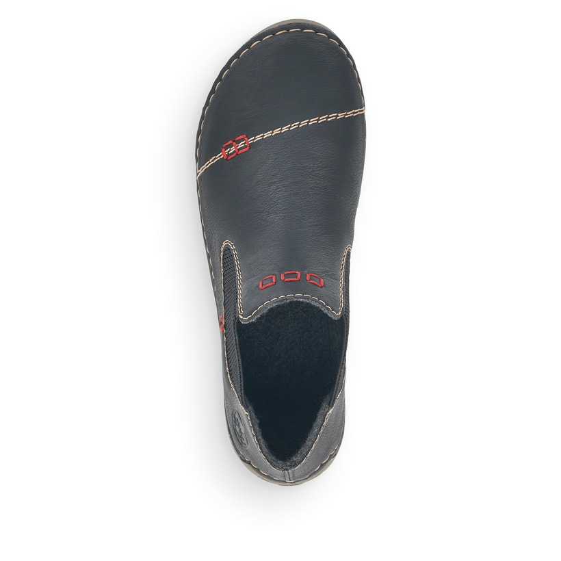 Rieker Artikelnummer 52590-01 Rieker Damen Chelsea Boots graphitschwarz Große Rabatte