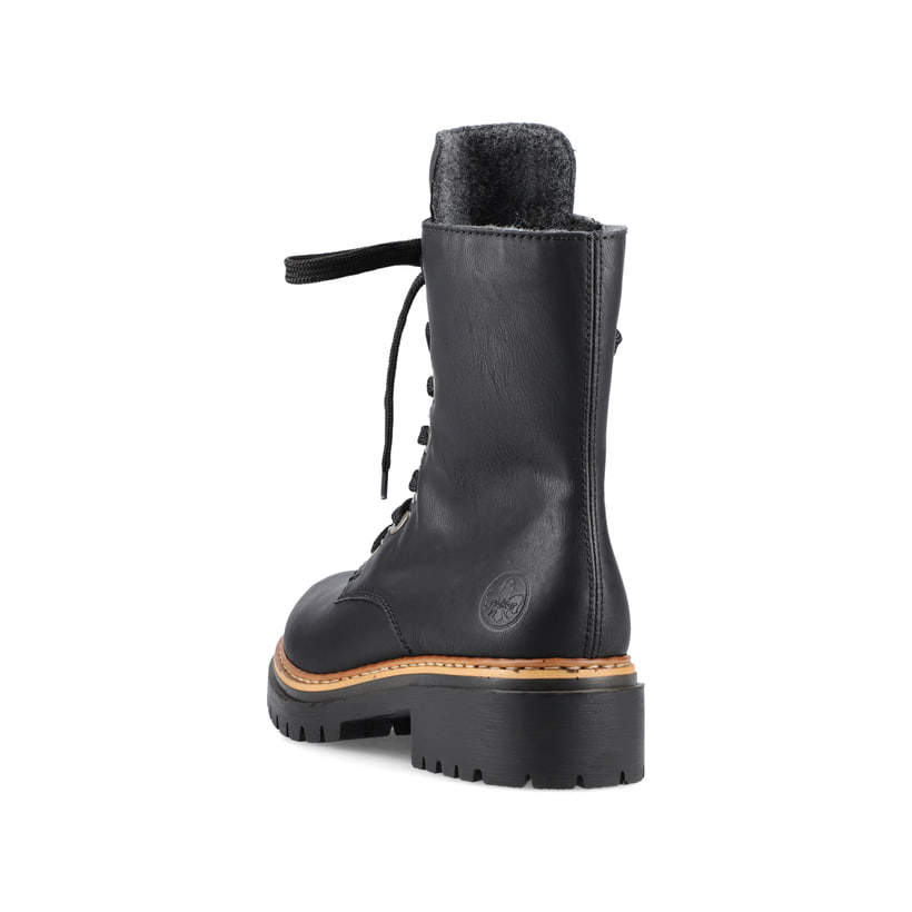 Rieker Artikelnummer 72612-00 Rieker Damen Biker Boots graphitschwarz Neuheiten