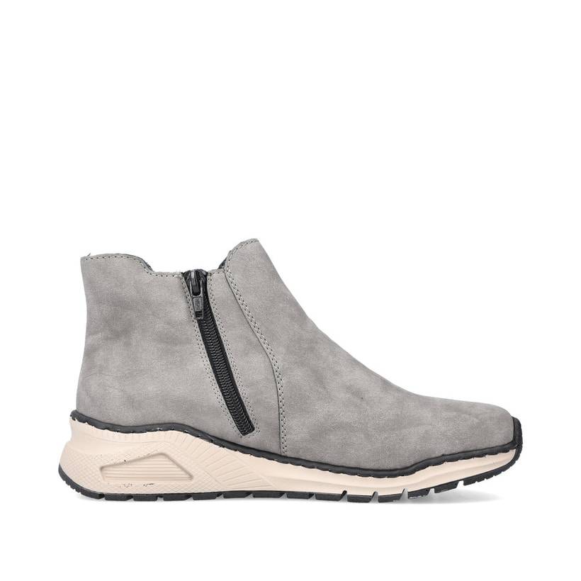 Rieker Artikelnummer M4944-40 Rieker Damen Chelsea Boots silbergrau Bestseller