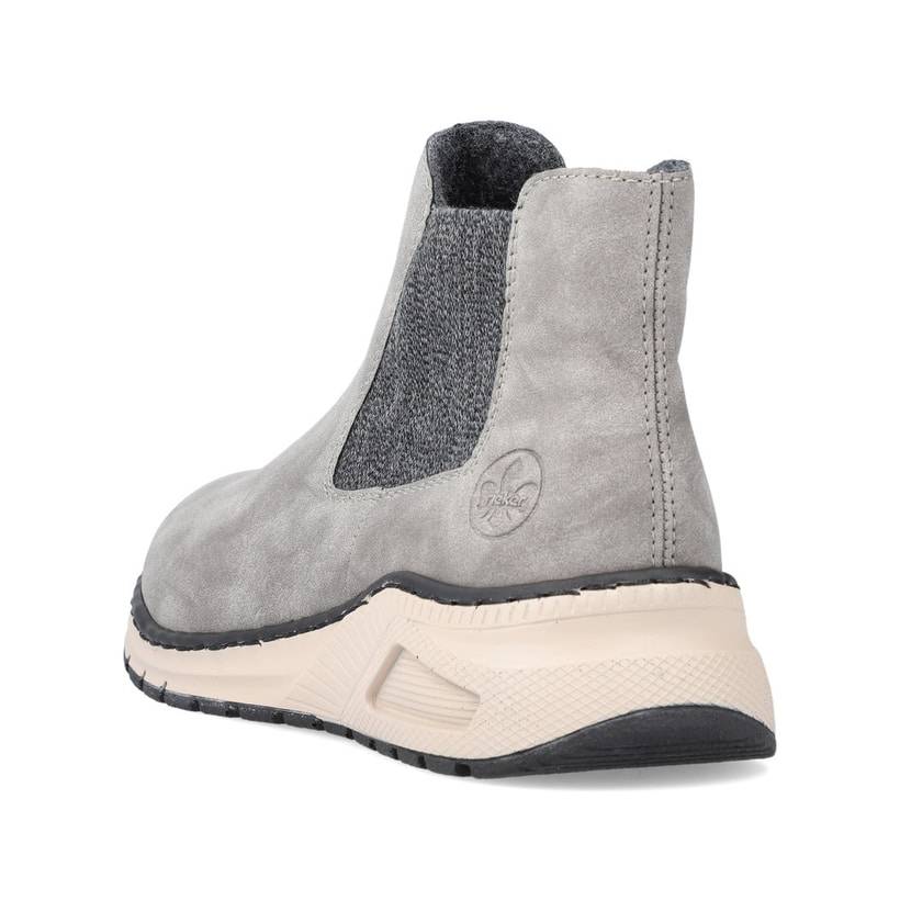 Rieker Artikelnummer M4944-40 Rieker Damen Chelsea Boots silbergrau Bestseller