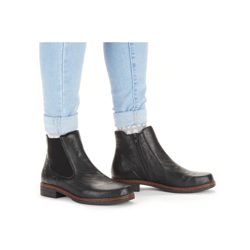 Rieker Artikelnummer 75170-00 Rieker Damen Chelsea Boots nachtschwarz Saisonale Angebote