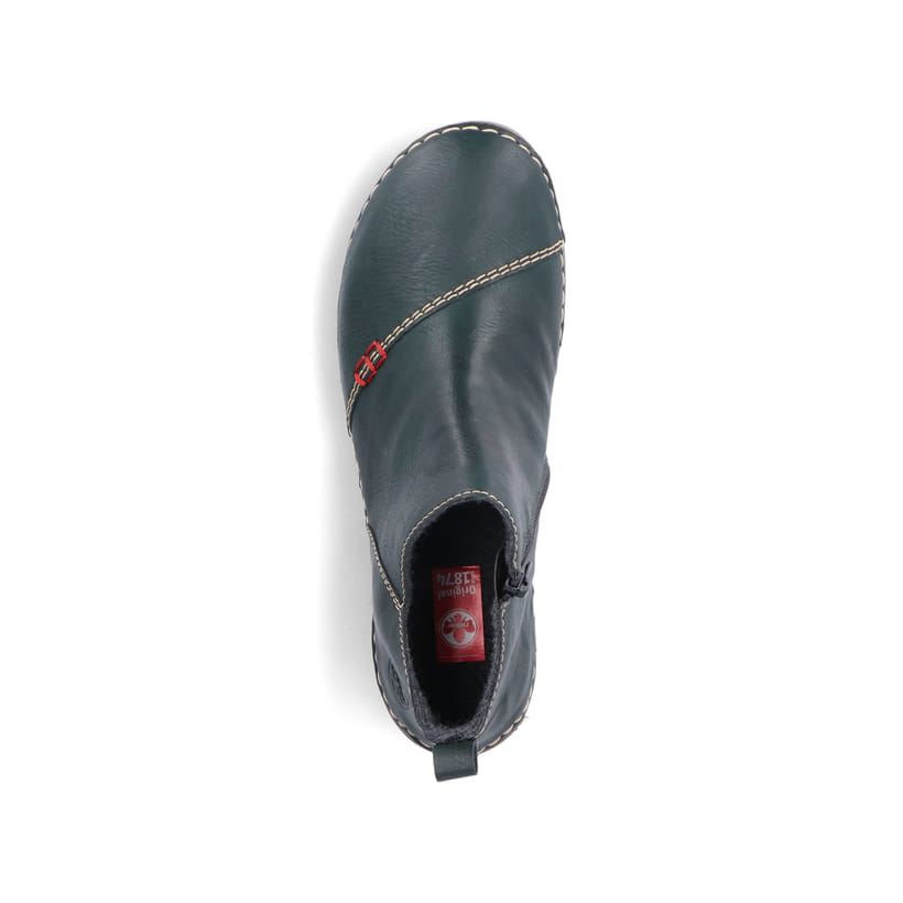 Rieker Artikelnummer 52574-54 Rieker Damen Kurzstiefel petrol Räumungsverkauf