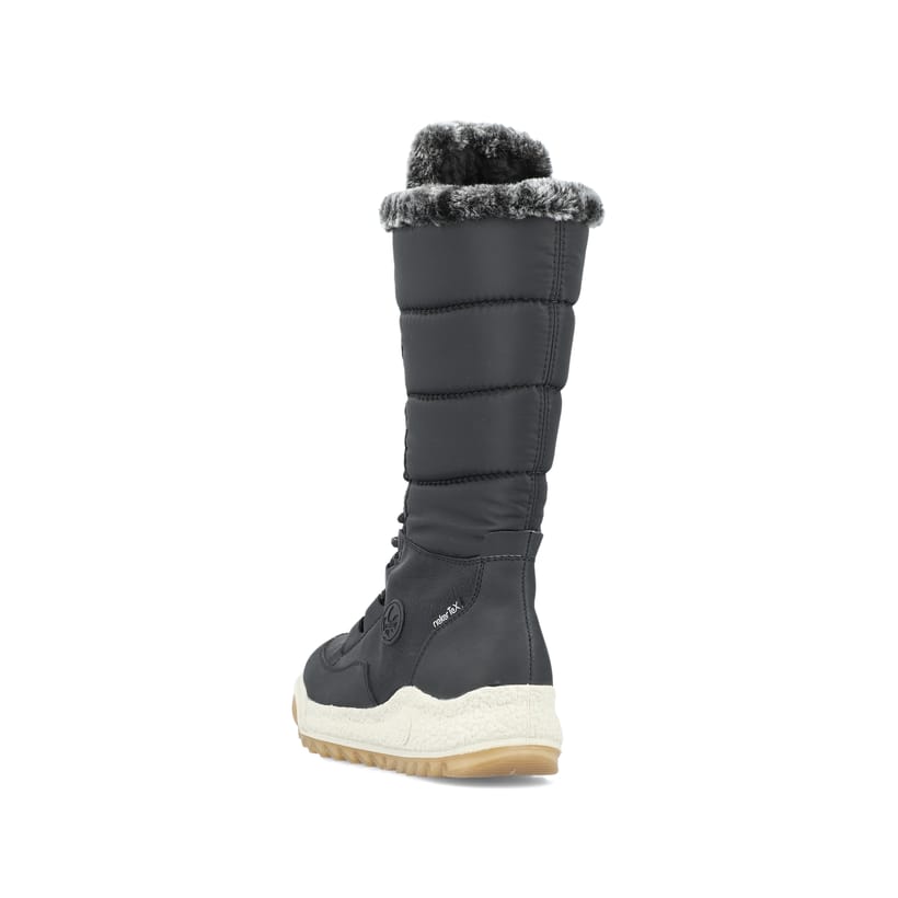 Rieker Artikelnummer Y4760-00 Rieker Damen Hochschaftstiefel asphaltschwarz Kauf eins, bekomm eins gratis