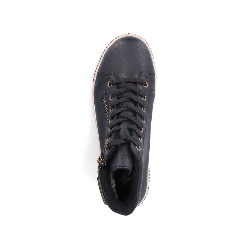 Rieker Artikelnummer N0708-00 Rieker Damen Schnürstiefel asphaltschwarz Riesige Ersparnisse