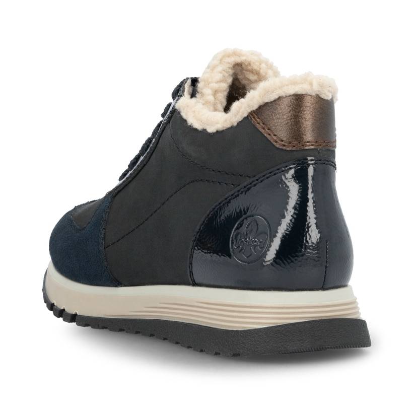 Rieker Artikelnummer 49004-14 Rieker Damen Schnürschuhe marineblau Super Sparpreis