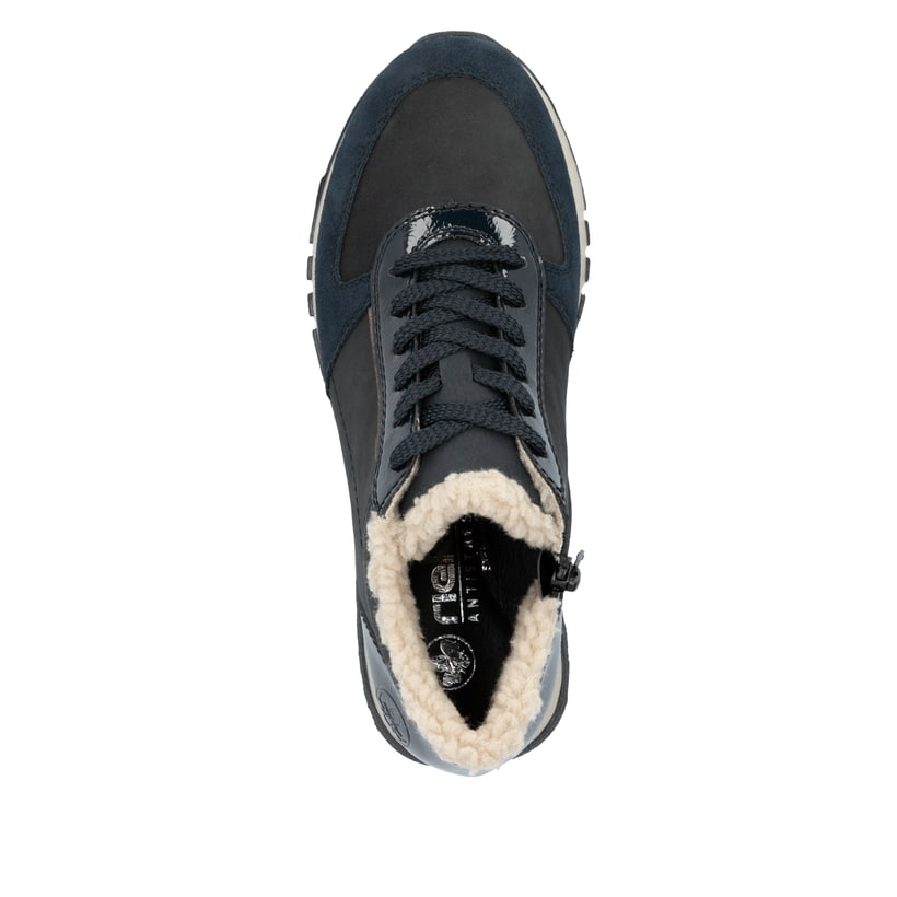 Rieker Artikelnummer 49004-14 Rieker Damen Schnürschuhe marineblau Super Sparpreis