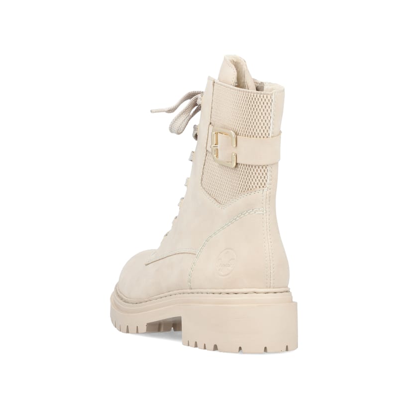 Rieker Artikelnummer 72631-63 Rieker Damen Biker Boots hellbeige Kostenlose Rückgabe