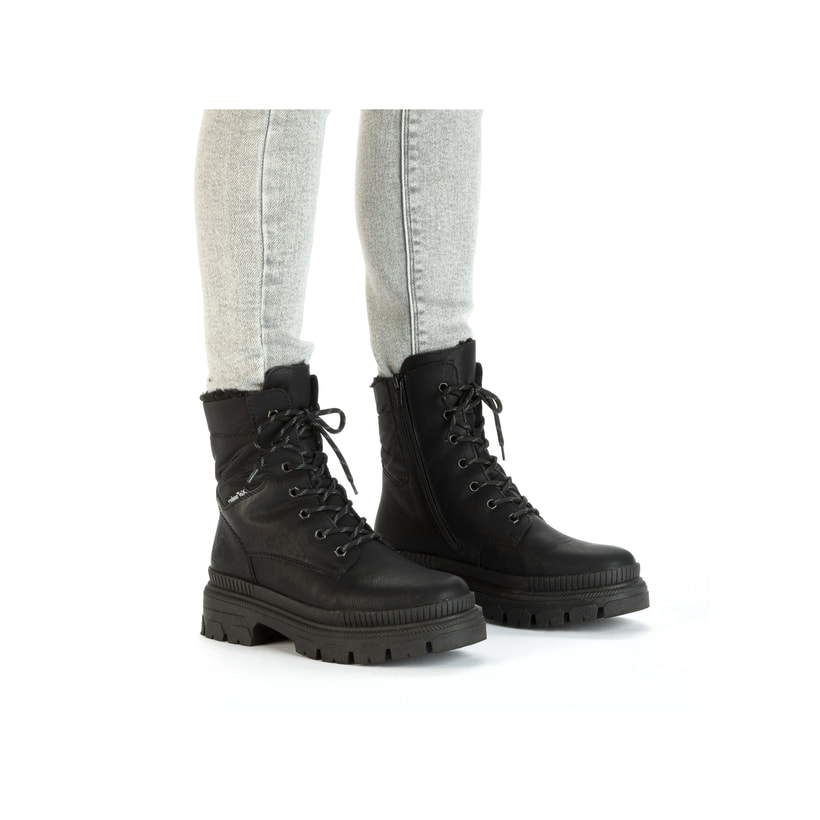 Rieker Artikelnummer Y9331-00 Rieker Damen Schnürstiefel nachtschwarz JETZT KAUFEN