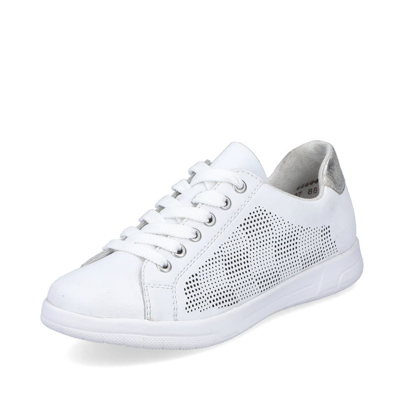 Rieker Artikelnummer 45606-80 Rieker Damen Sneaker Low reinweiss Letzte 2 Tage