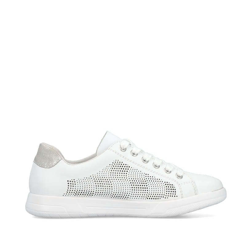 Rieker Artikelnummer 45606-80 Rieker Damen Sneaker Low reinweiss Letzte 2 Tage