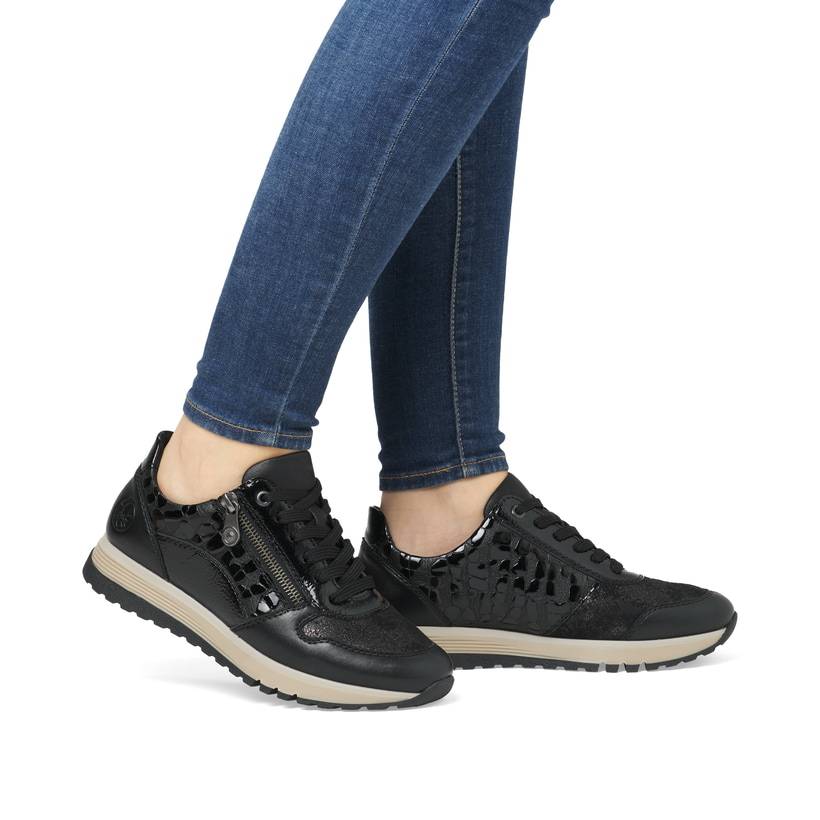 Rieker Artikelnummer 49003-00 Rieker Damen Sneaker Low urbanschwarz Discount Store für neue Produkte