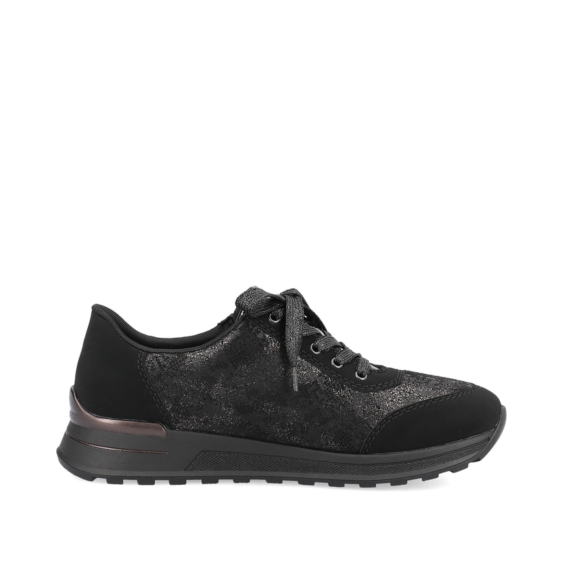 Rieker Artikelnummer N1411-90 Rieker Damen Sneaker Low nachtschwarz Super Rabatt