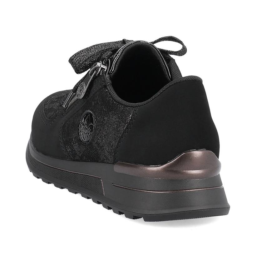 Rieker Artikelnummer N1411-90 Rieker Damen Sneaker Low nachtschwarz Super Rabatt