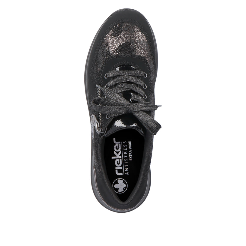 Rieker Artikelnummer N1411-90 Rieker Damen Sneaker Low nachtschwarz Super Rabatt