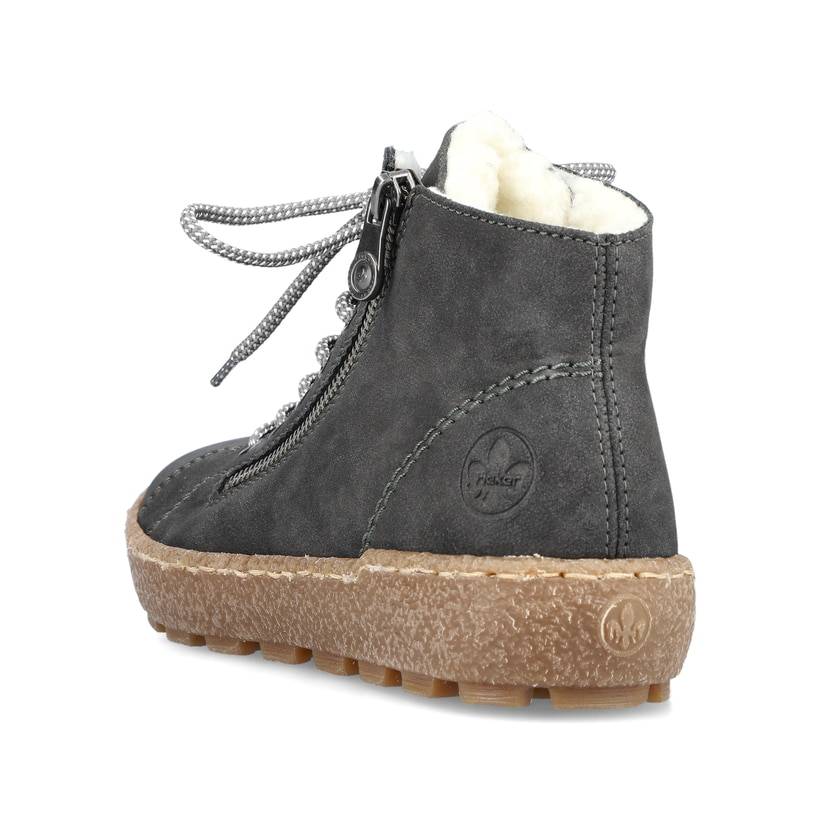 Rieker Artikelnummer N1020-45 Rieker Damen Schnürschuhe asphaltgrau Speichern exportieren