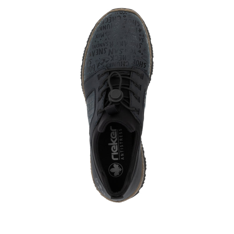 Rieker Artikelnummer N3295-14 Rieker Damen Slipper schwarzblau Blitzverkäufe