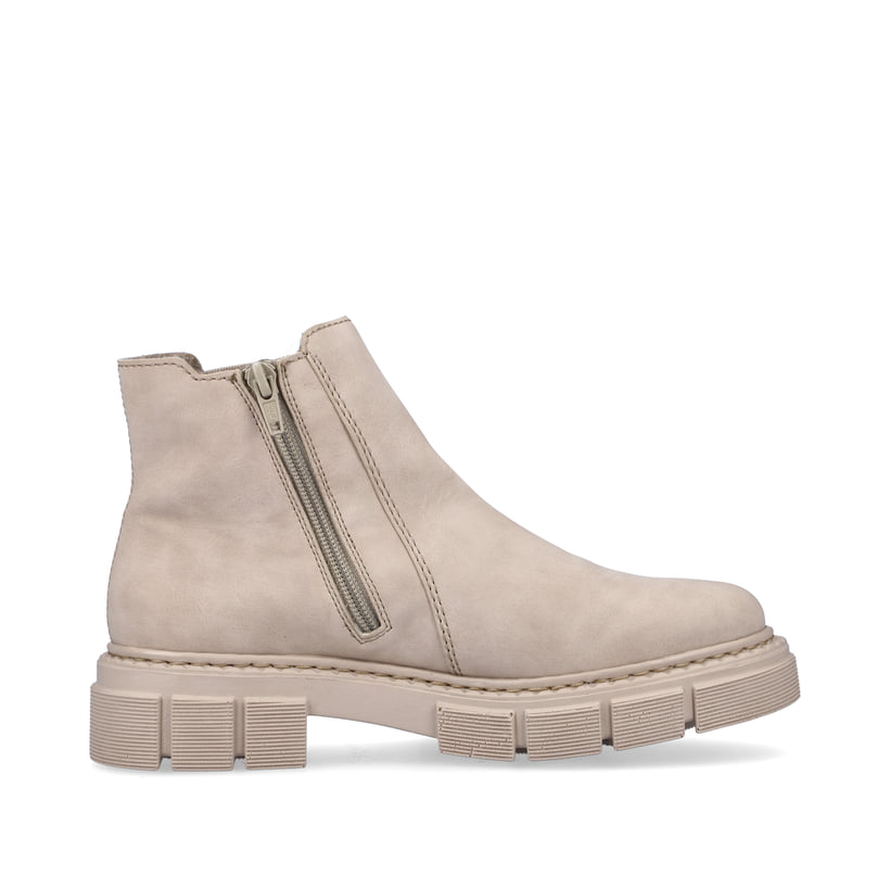Rieker Artikelnummer M3854-62 Rieker Damen Chelsea Boots hellbeige Begrenztes Angebot