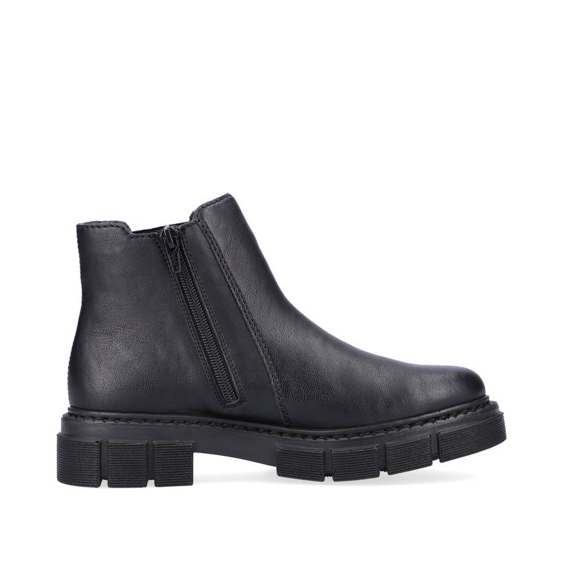 Rieker Artikelnummer M3854-00 Rieker Damen Chelsea Boots graphitschwarz Exklusivangebot