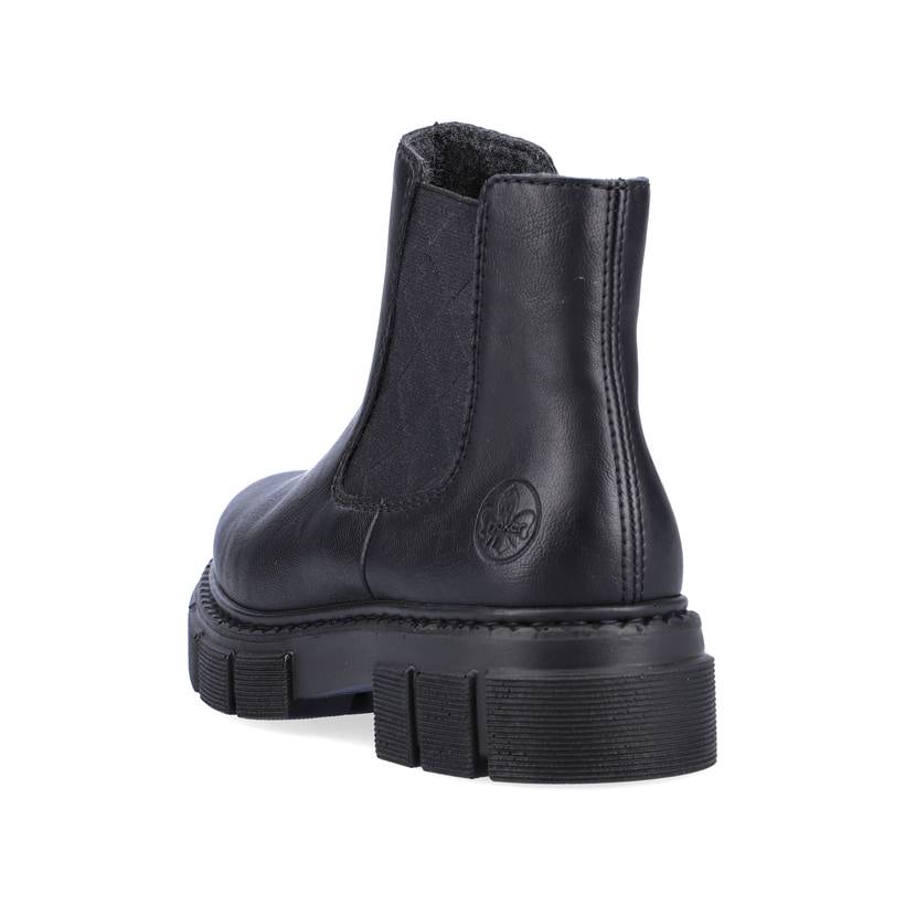 Rieker Artikelnummer M3854-00 Rieker Damen Chelsea Boots graphitschwarz Exklusivangebot
