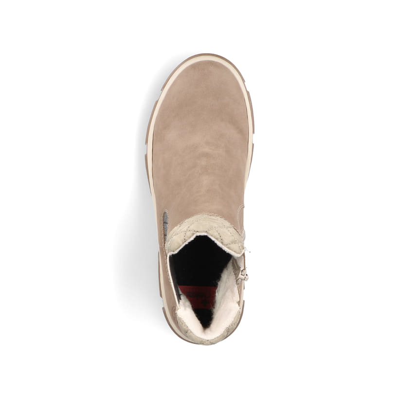 Rieker Artikelnummer X8674-64 Rieker Damen Chelsea Boots cremebeige Black Friday
