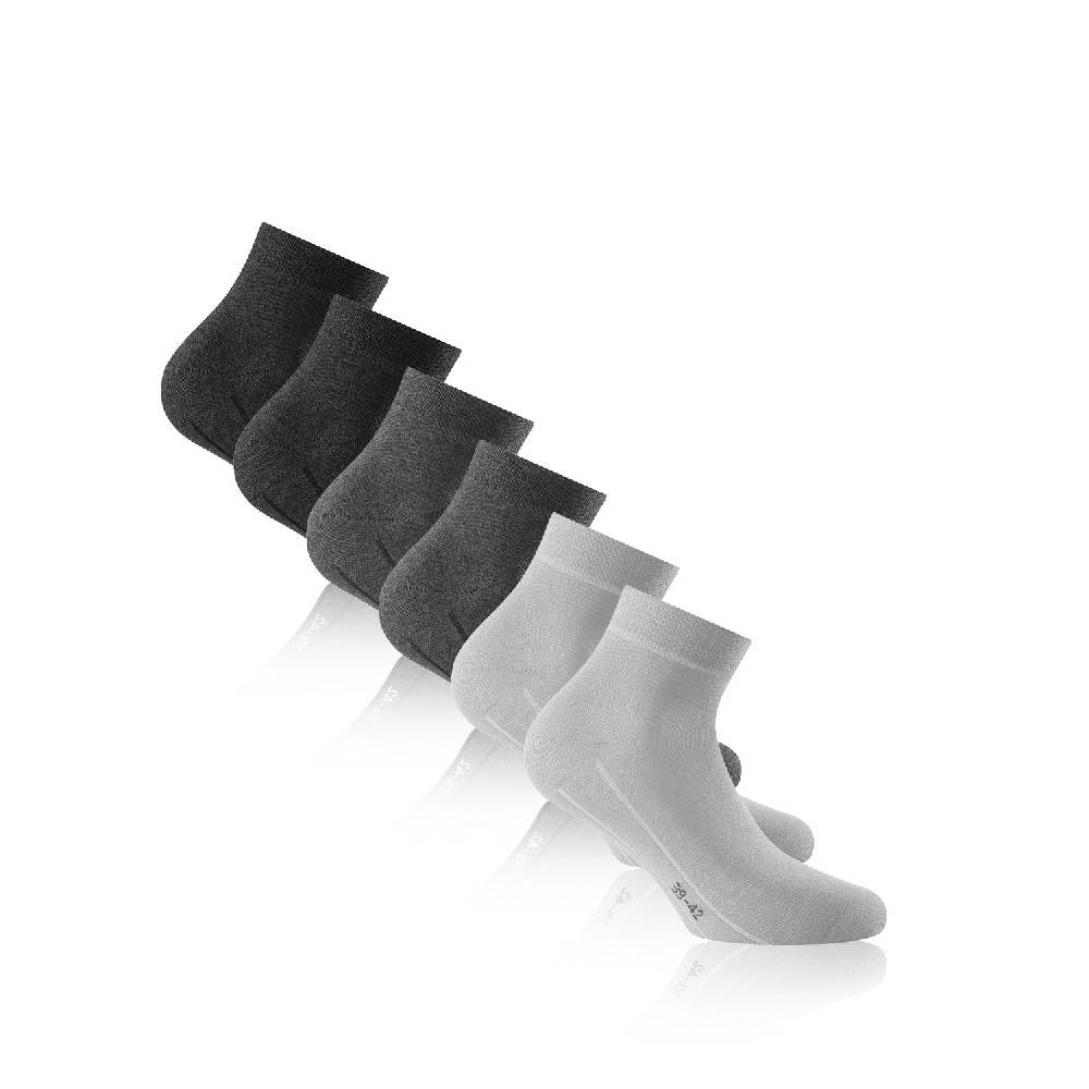Rohner Socks Sneaker Plus 3er Pack 64-2252/009/35-38 Zeitbegrenzte Promotion