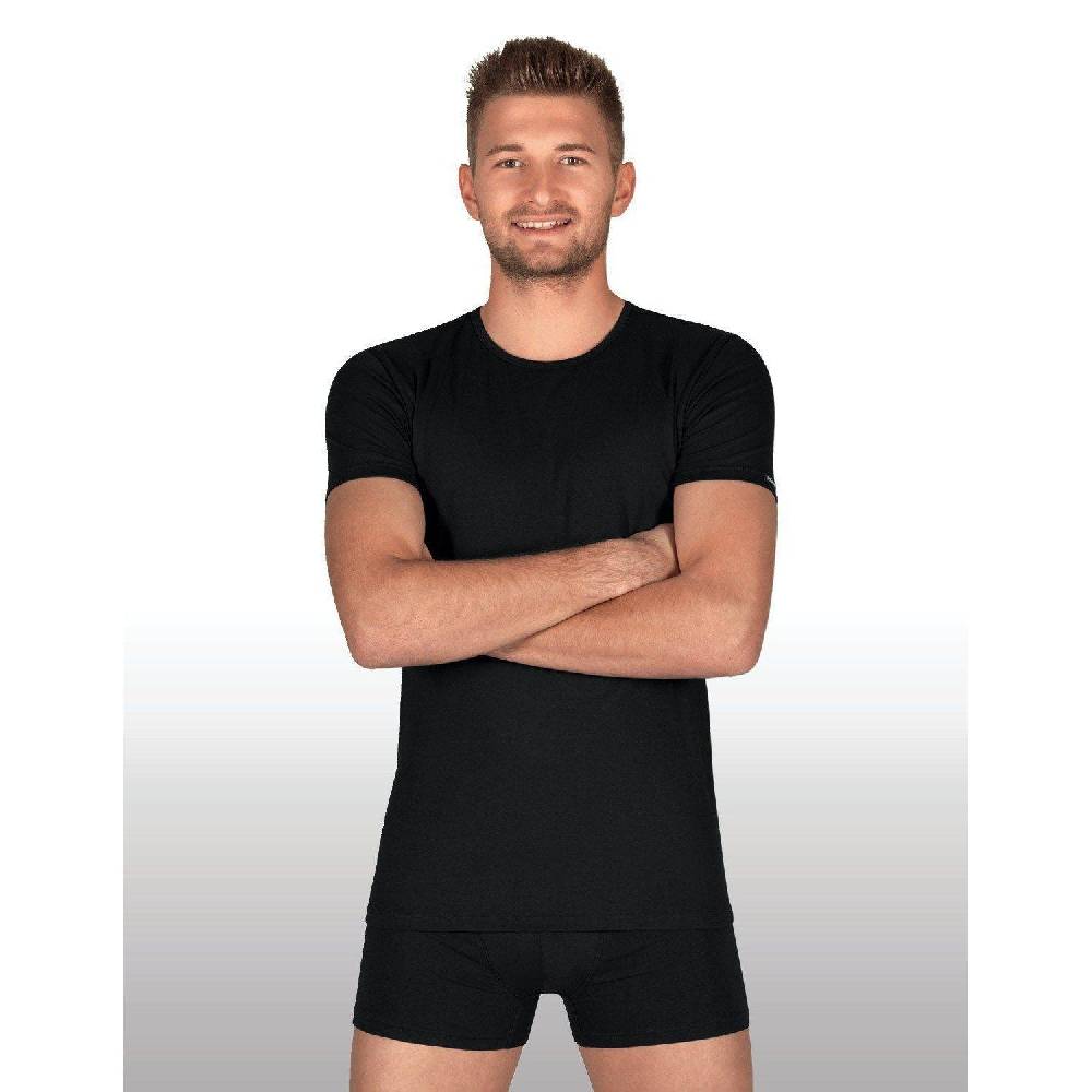 Rohner Socks Men Shirt T-Neck Basic 64-9521/008/S Letzte 3 Tage
