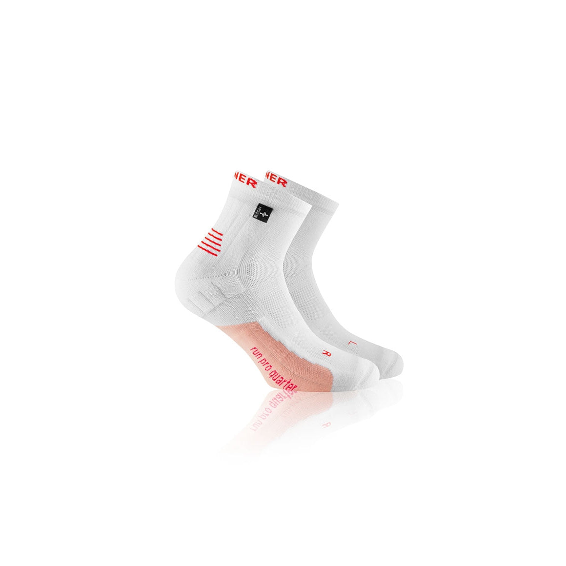 Rohner Socks Run Pro Quarter l/r 62-2332/009/39-41 Schlussverkauf