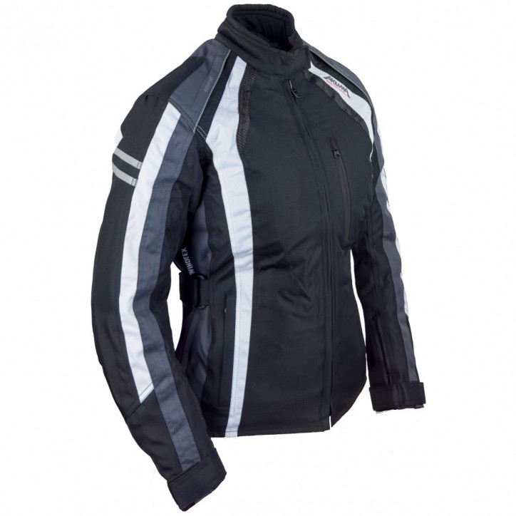 Roleff Akuma Venedig Lady Damenjacke Schwarz/Grau/Weiß Super Sparpreis