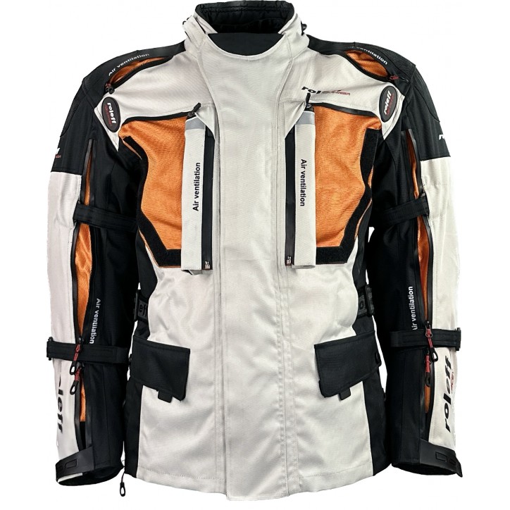 Roleff RO1121 Ultimativer Schutz und Stil: Die Enduro-Motorradjacke, die jedes Abenteuer rockt!" Letzter Tag