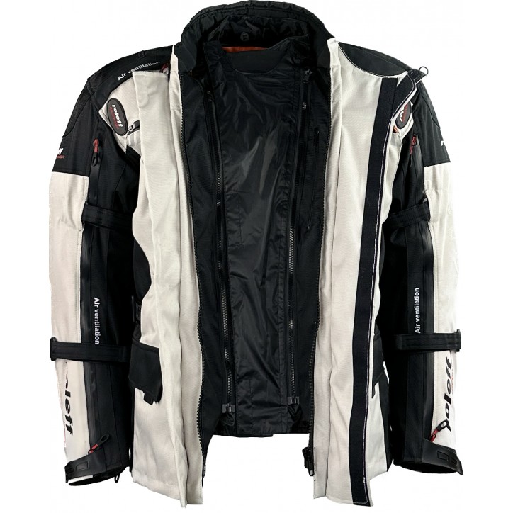 Roleff RO1121 Ultimativer Schutz und Stil: Die Enduro-Motorradjacke, die jedes Abenteuer rockt!" Letzter Tag